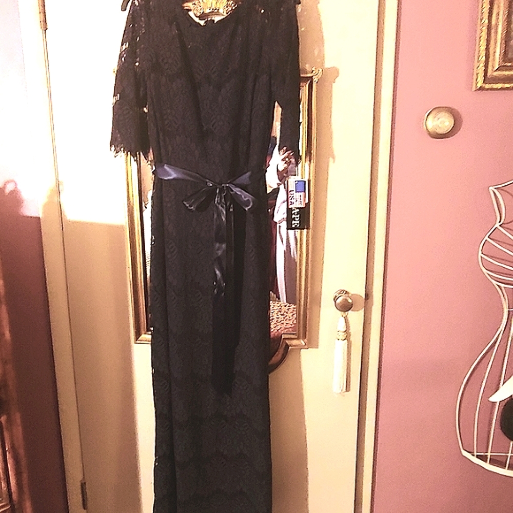 Formal lace gown